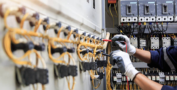 Professional Electrician technician working in Sundown, TX
